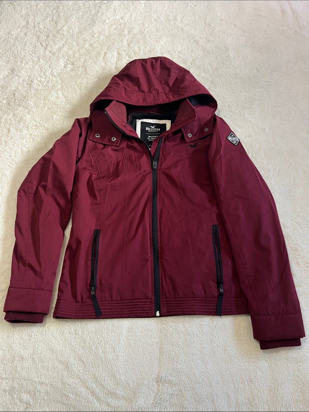 Hollister Women's Hooded All Weather Utility Jacket